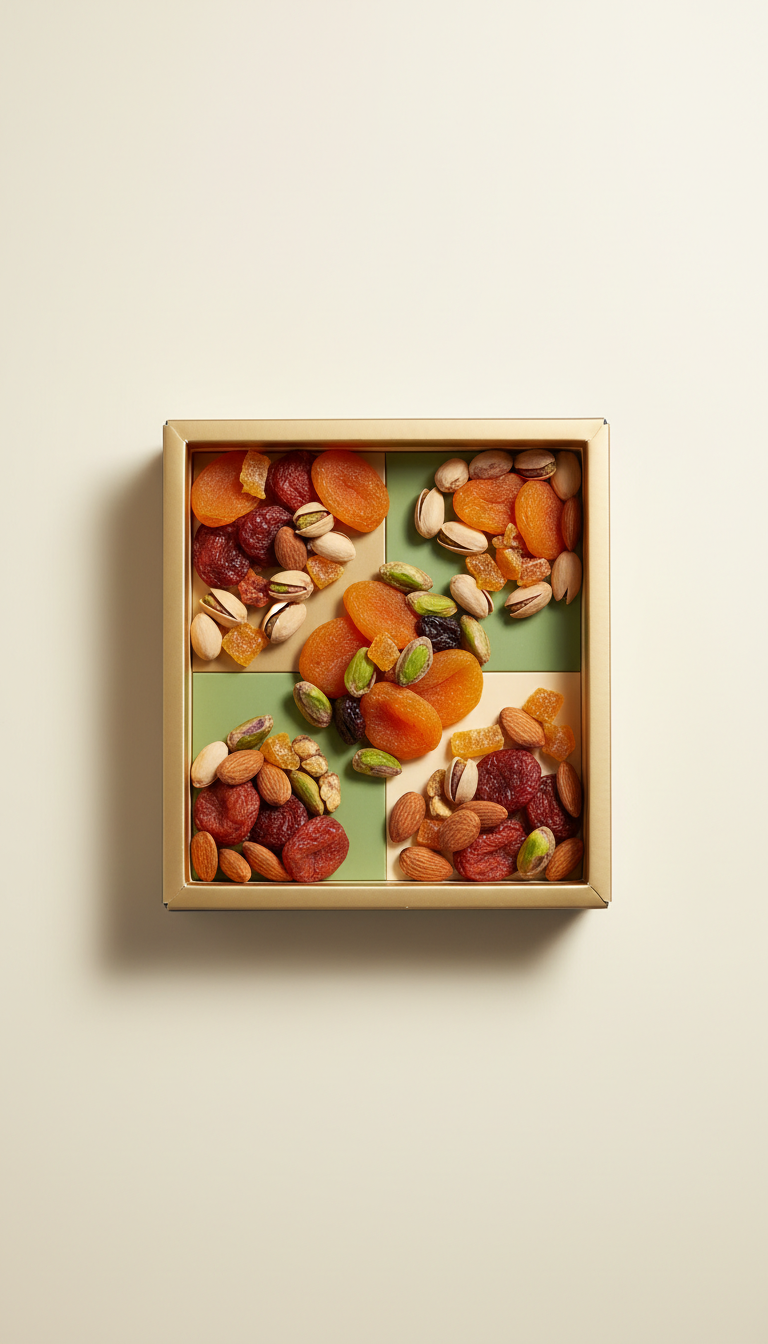 Golden Apricot Fruit Medley Box
