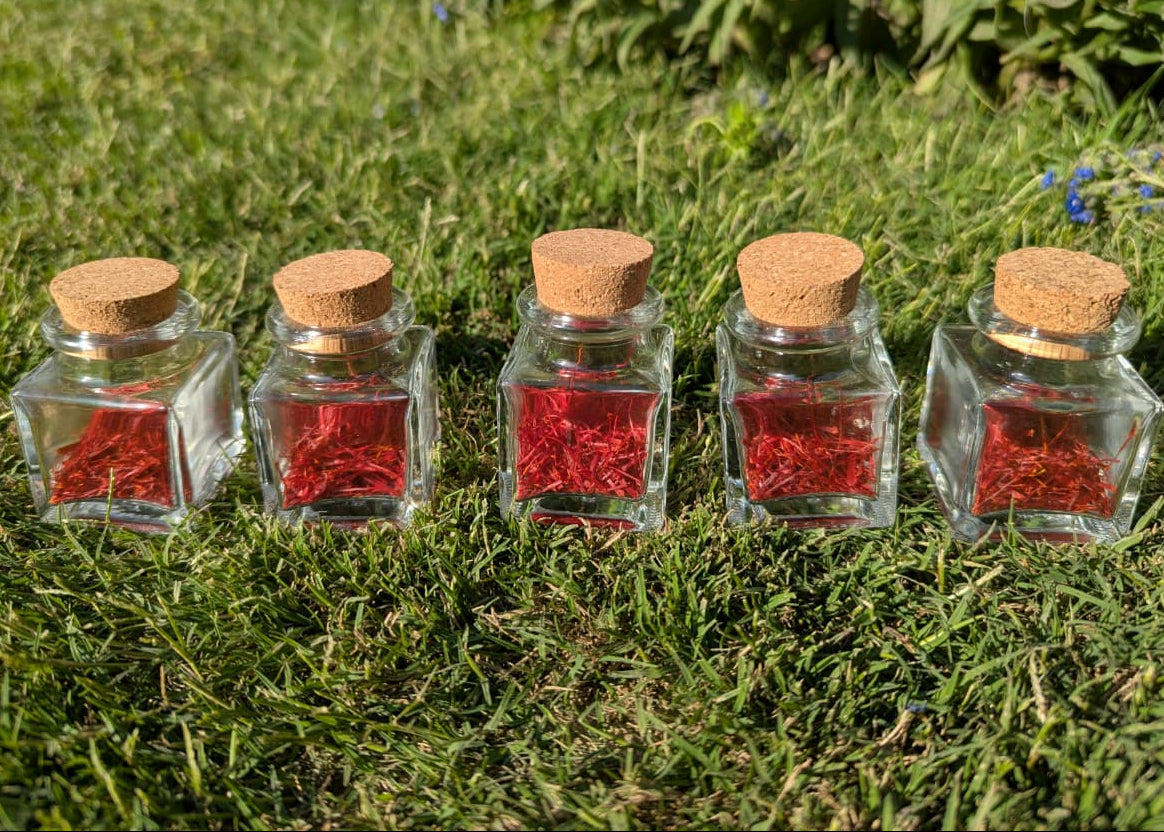 Kashmiri Mongra Saffron - Glass Pack